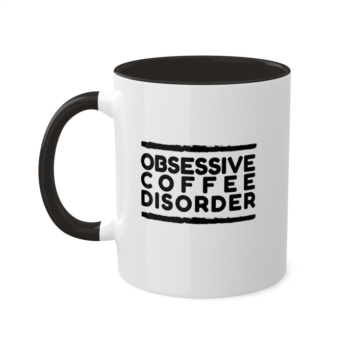 Get Obsessed Colorful Mugs, 11oz