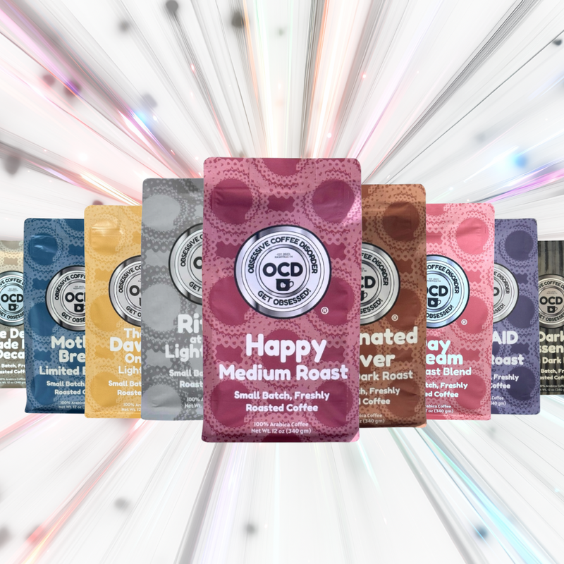 Shop All Coffee | 12oz Bags, Whole Bean & Ground | Obsessive Coffee Disorder