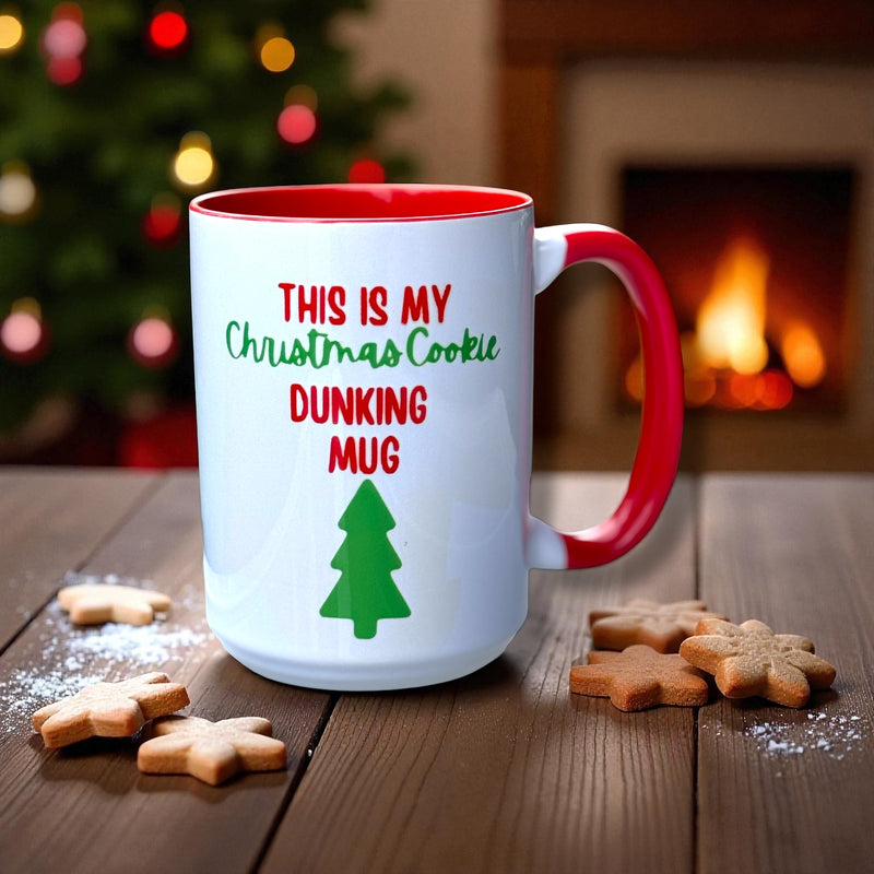 This is my Christmas Cookie Dunking Mug - Ceramic Mug 15oz