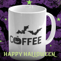 Obsessive Coffee Disorder Halloween Mug -   Ceramic Mug 15oz