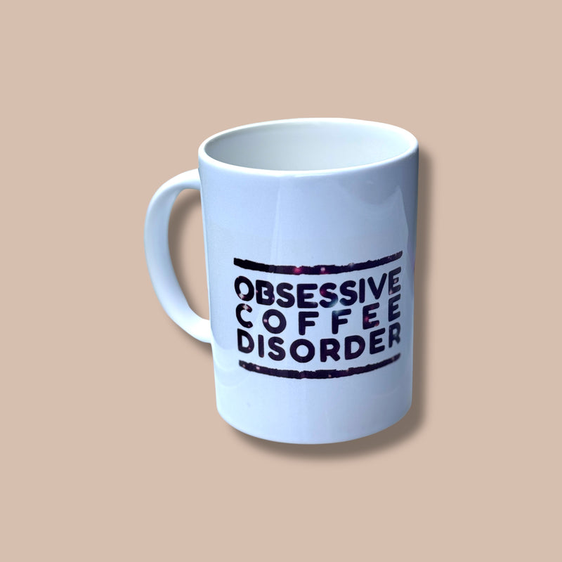 Emotional Support Mug with dog and cat silhouette -  Ceramic Mug 15oz