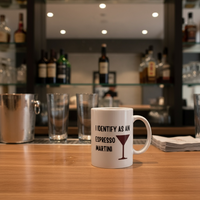 I Identify as an Espresso Martini Ceramic Mug 15oz
