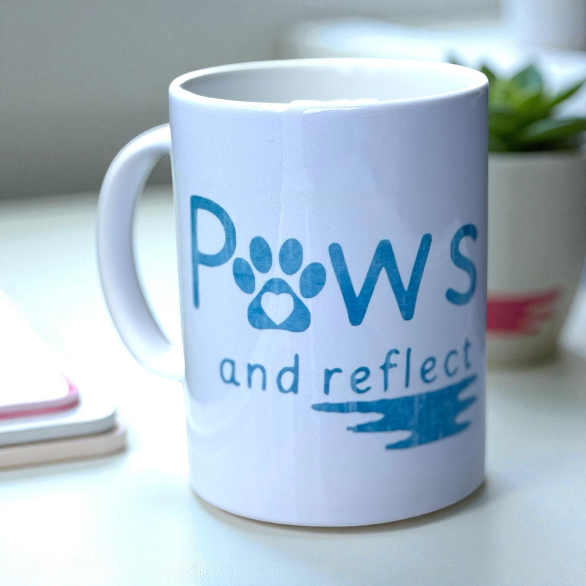 Paws and Reflect-  Ceramic Mug 15oz