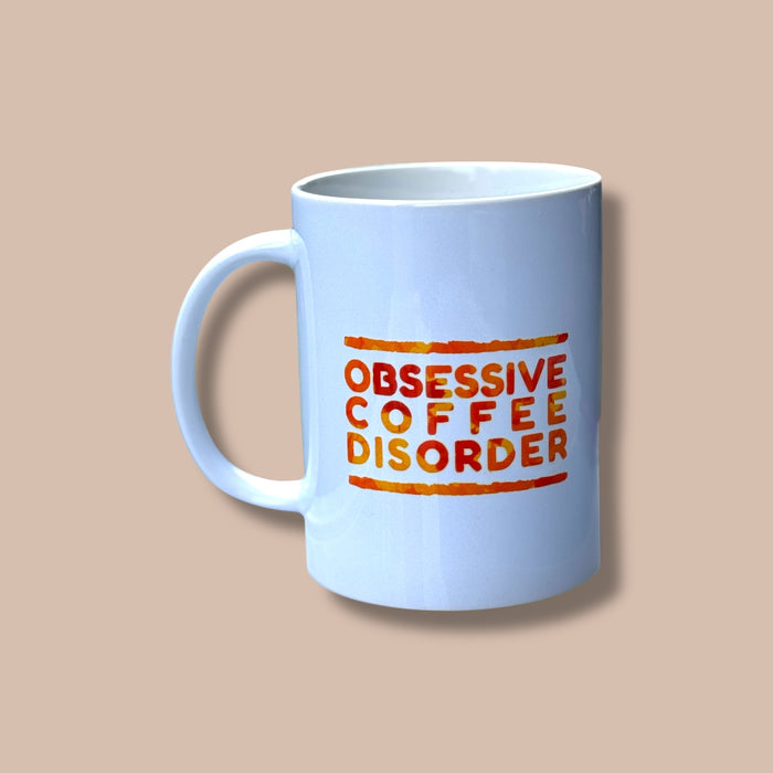Autumn Vibes Obsessive Coffee Disorder Fall Edition -   Ceramic Mug 15oz