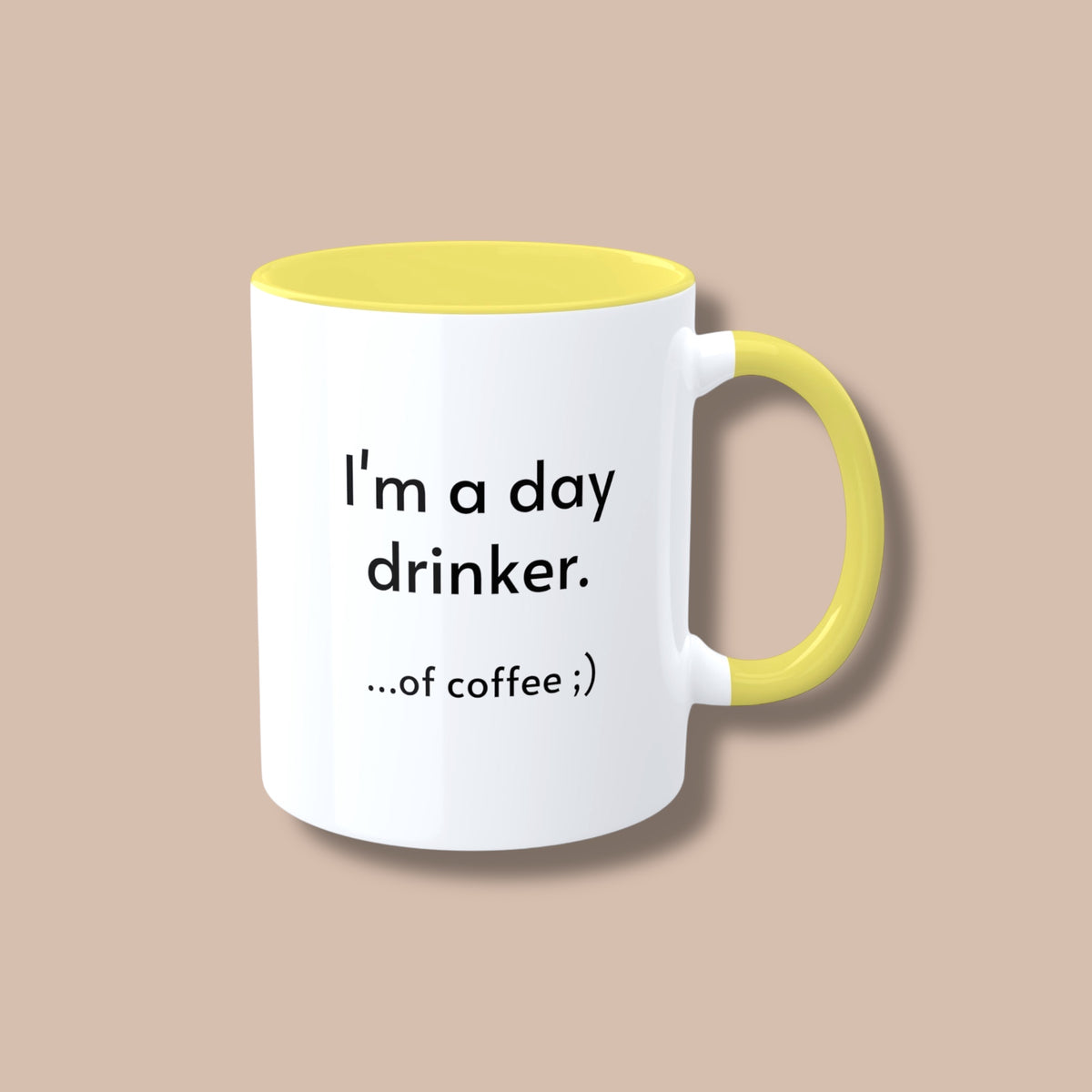 Day Drinker, Colorful Mugs, 11oz