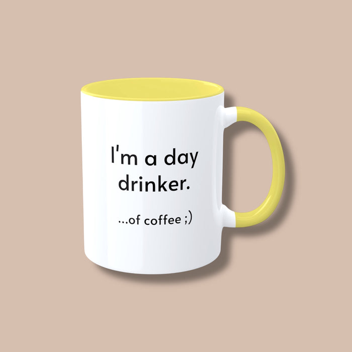 Day Drinker, Colorful Mugs, 11oz