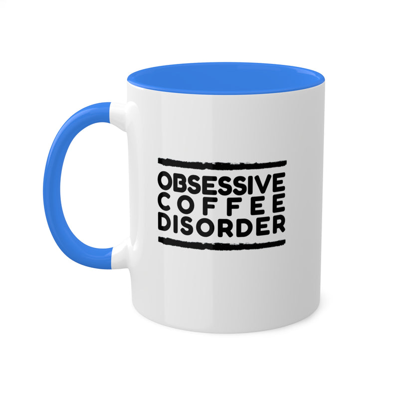 Get Obsessed Colorful Mugs, 11oz