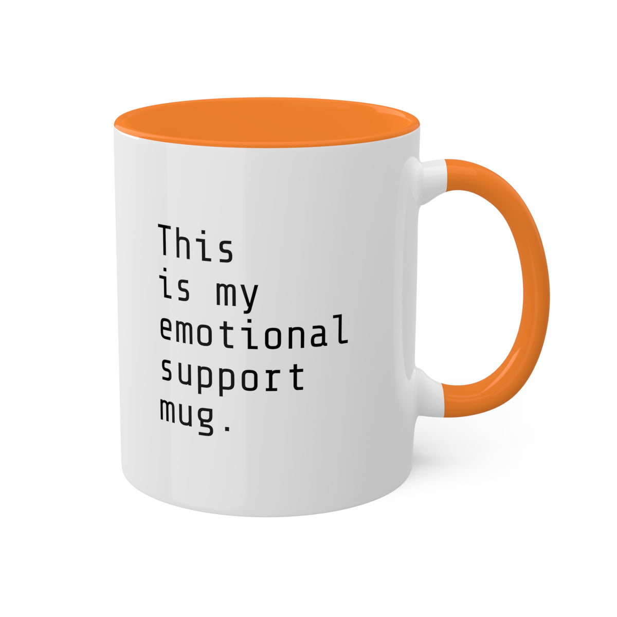 Emotional Support Coworker Ceramic Coffee Mug 11 oz – Panvola