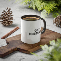 Get Obsessed Colorful Mugs, 11oz