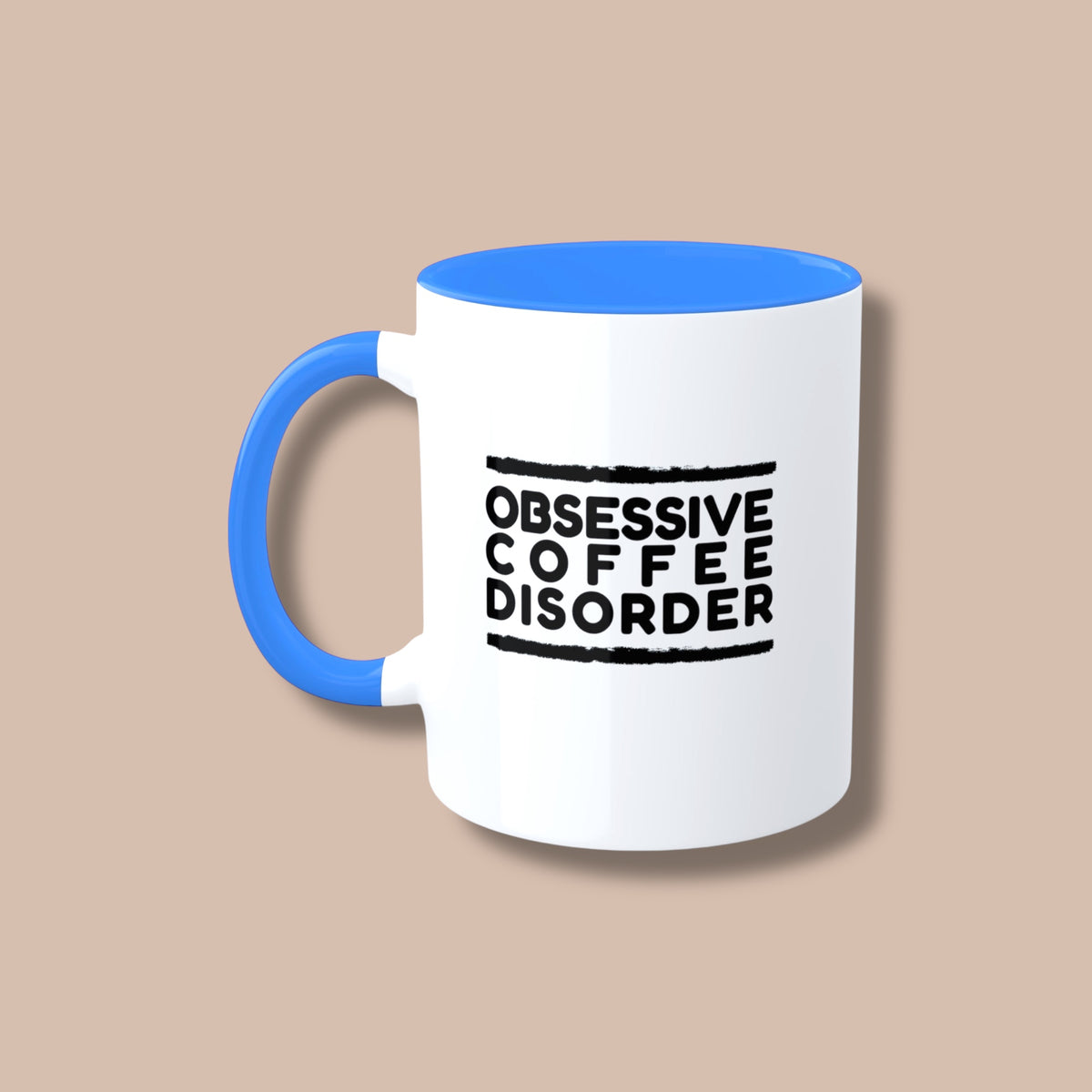 Get Obsessed Colorful Mugs, 11oz