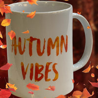 Autumn Vibes Obsessive Coffee Disorder Fall Edition -   Ceramic Mug 15oz