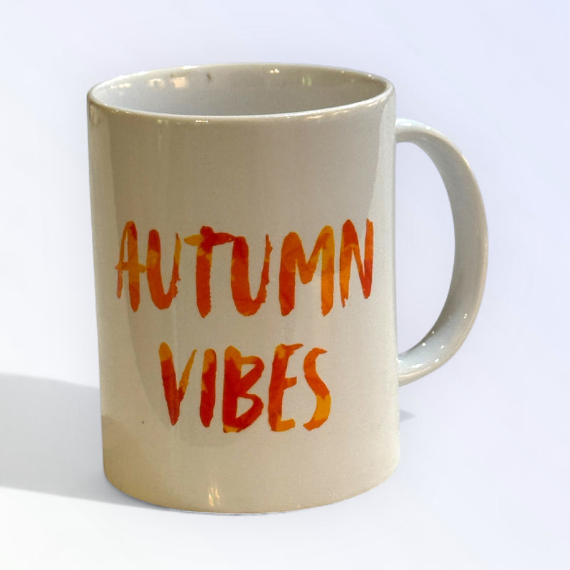 Autumn Vibes Obsessive Coffee Disorder Fall Edition -   Ceramic Mug 15oz