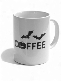 Obsessive Coffee Disorder Halloween Mug -   Ceramic Mug 15oz