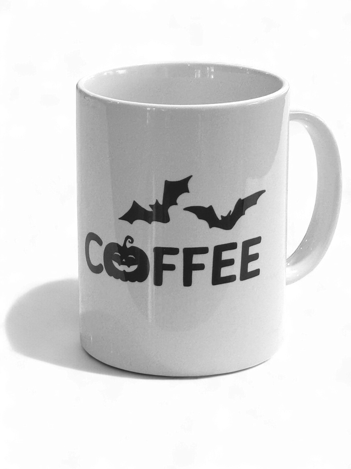 Obsessive Coffee Disorder Halloween Mug -   Ceramic Mug 15oz