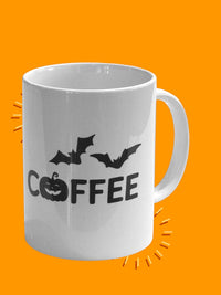 Obsessive Coffee Disorder Halloween Mug -   Ceramic Mug 15oz