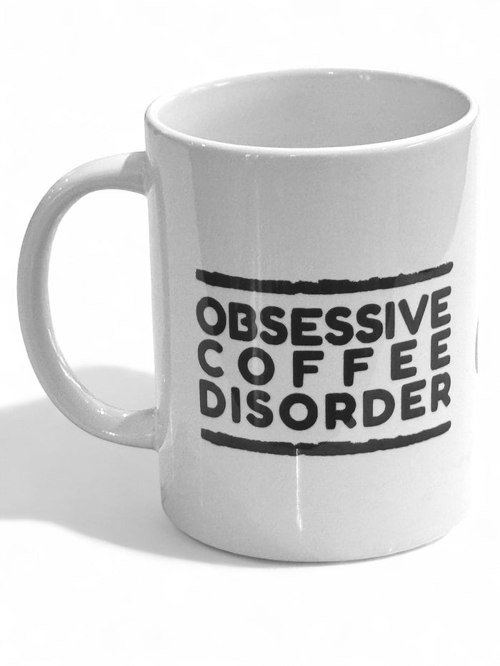 Obsessive Coffee Disorder Halloween Mug -   Ceramic Mug 15oz