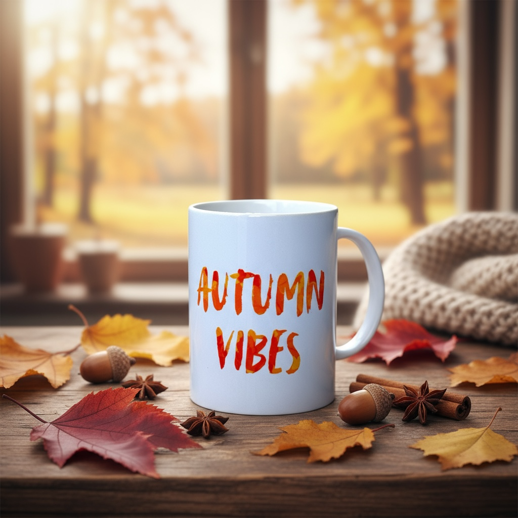 Autumn Vibes Obsessive Coffee Disorder Fall Edition -   Ceramic Mug 15oz
