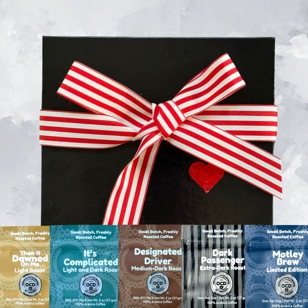 The Adventure Pack Coffee Sampler Gift Box - Valentine Edition