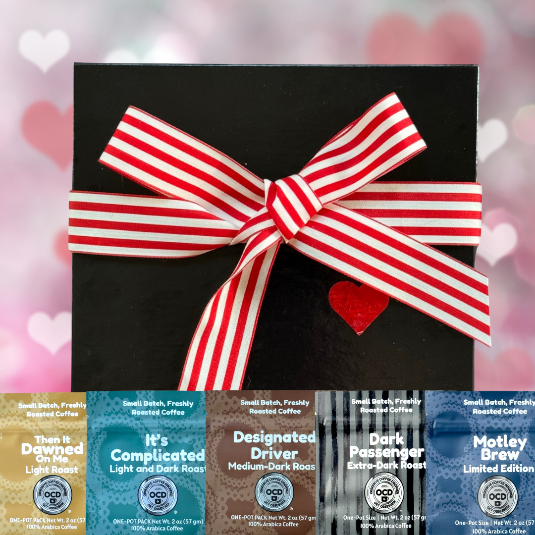The Adventure Pack Coffee Sampler Gift Box - Valentine Edition