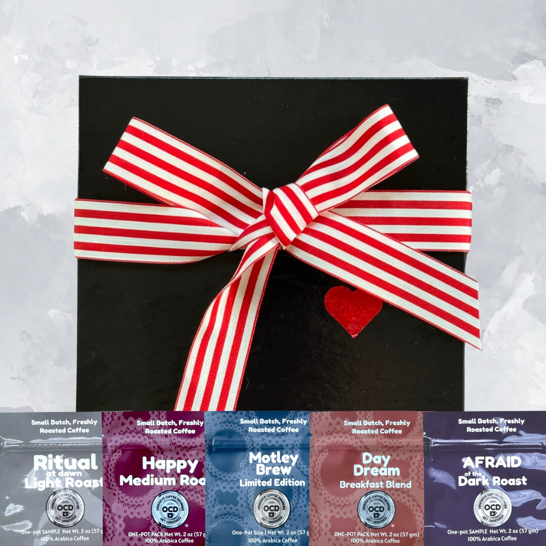 Best Sellers Coffee Sampler Gift Box Valentine Edition