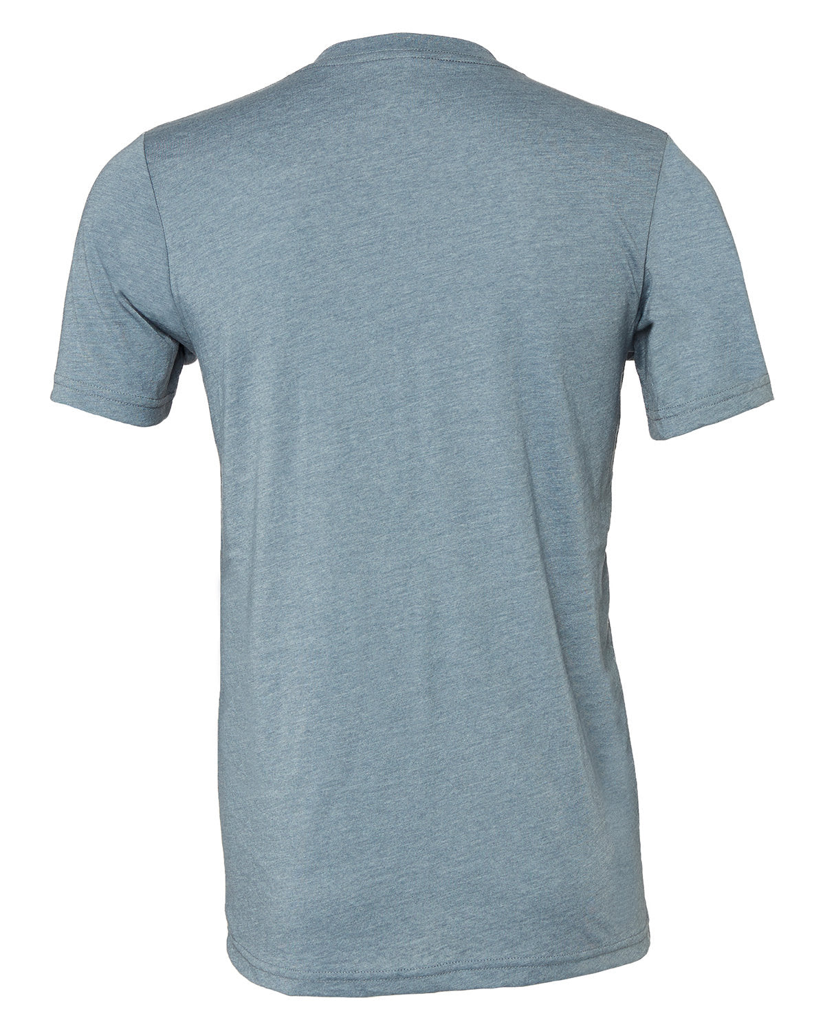 T-shirt, v-neck, cotton-poly, Heather Slate